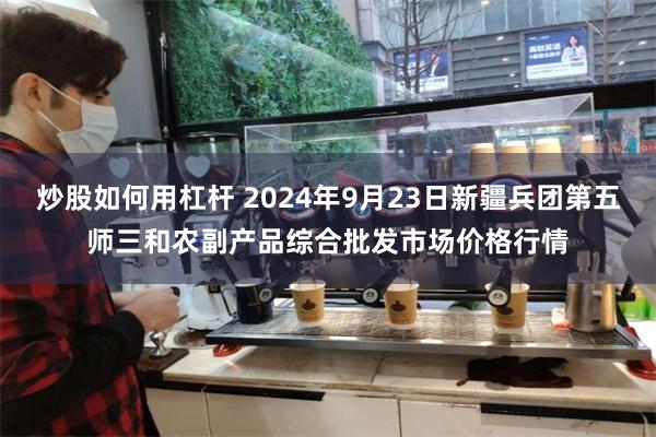 炒股如何用杠杆 2024年9月23日新疆兵团第五师三和农副产品综合批发市场价格行情