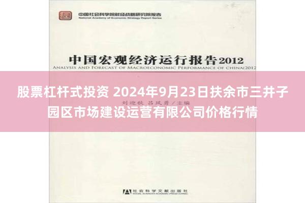 股票杠杆式投资 2024年9月23日扶余市三井子园区市场建设运营有限公司价格行情