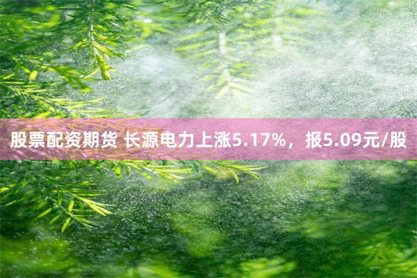 股票配资期货 长源电力上涨5.17%，报5.09元/股