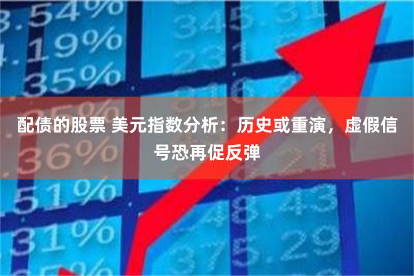 配债的股票 美元指数分析：历史或重演，虚假信号恐再促反弹